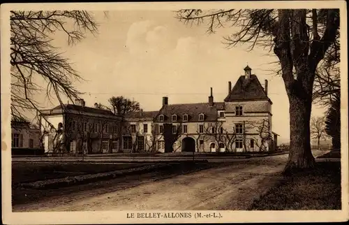 Ak Le Belley Allonnes Maine et Loire, Le Chateau