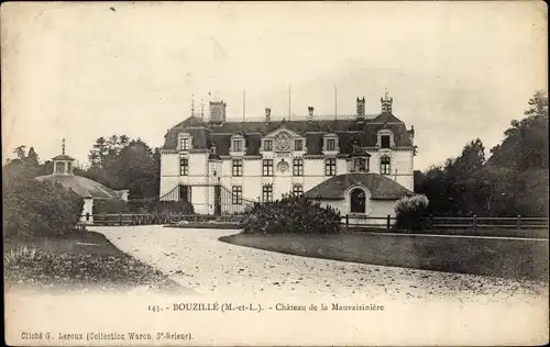 Ak Bouzillé Maine et Loire, Chateau de la Mauvaisiniere