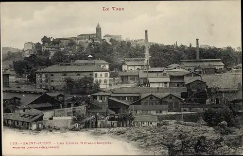 Ak Saint Juéry Tarn, Les Usines Metallurgiques