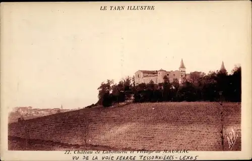 Ak Mauriac Tarn, Chateau de Labonnette