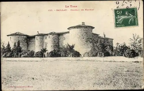 Ak Gaillac Tarn, Chateau de Mauriac