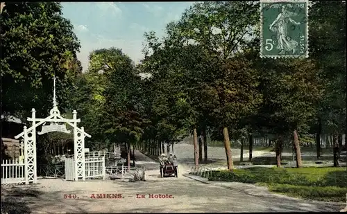Ak Amiens Somme, La Hotoie