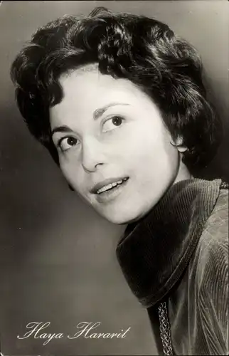 Ak Schauspielerin Haya Hararit, Portrait