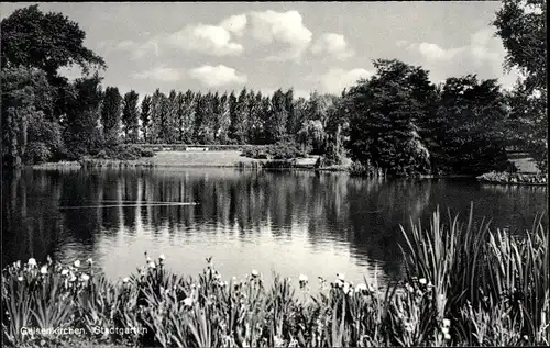 Ak Gelsenkirchen im Ruhrgebiet, Stadtgarten