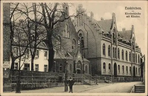 Ak Euskirchen Nordrhein Westfalen, Klosterkirche, Kloster