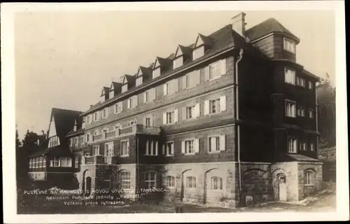 Ak Pustevny Pustevně na Radhošti Region Zlin, Utulna Tanecnica
