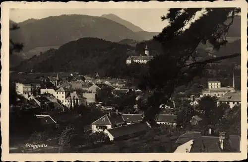 Ak Gloggnitz in Niederösterreich, Gesamtansicht