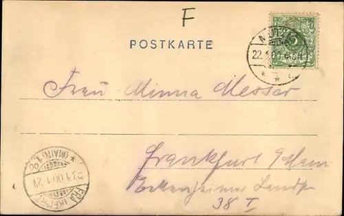 Litho Mutzig Elsass Bas Rhin, Marktplatz, Tor