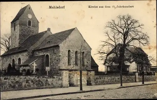 Ak Berlin Marzahn Mahlsdorf, Kirche