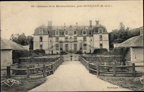 Ak Bouzillé Maine et Loire, Chateau de la Mauvoisiniere