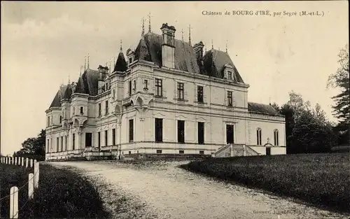 Ak Segré Maine et Loire, Chateau de Bourg d'Ire