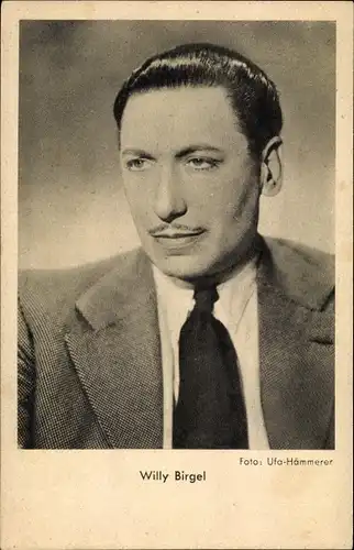 Ak Schauspieler Willy Birgel, Portrait