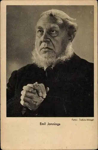 Ak Schauspieler  Emil Jannings, Portrait