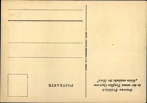 Ak Schauspieler Gustav Fröhlich, Gitta entdeckt ihr Herz