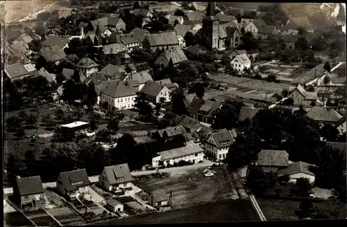 Ak Schledehausen Bissendorf in Niedersachsen, Fliegeraufnahme