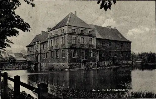 Ak Herne im Ruhrgebiet, Schloss Strünkede