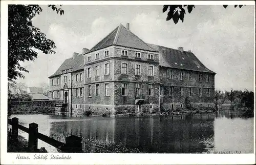 Ak Herne im Ruhrgebiet, Schloss Strünkede