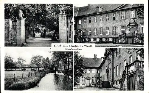 Ak  Clarholz in Westfalen, Schlossansicht