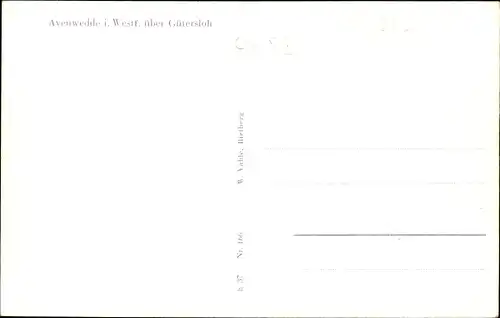 Ak Avenwedde Gütersloh in Westfalen, Kirche, Partie an der Strangmühle, Amt, Geschwister Grochtmann