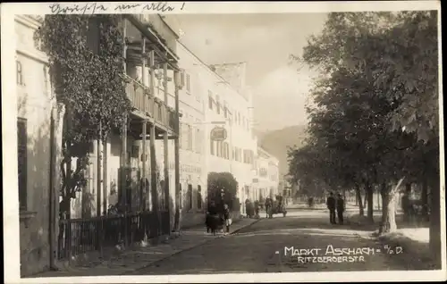 Ak Aschach an der Donau Oberösterreich, Ritzbergerstraße