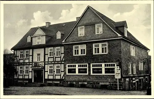 Ak Hesselbach Oberzent im Odenwald, Haus Blecher-Donne