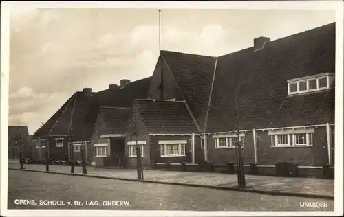 Ak IJmuiden Nordholland, Openb School v Bz Lág Onderw