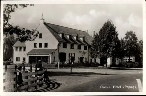 Ak Ommen Overijssel, Hotel Paping, Kreuzung