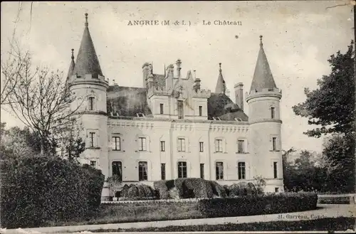 Ak Angrie Maine et Loire, Le Chateau