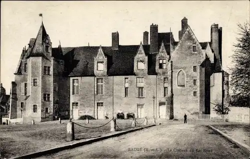 Ak Baugé Maine et Loire, Le Chateau du Roi Rene