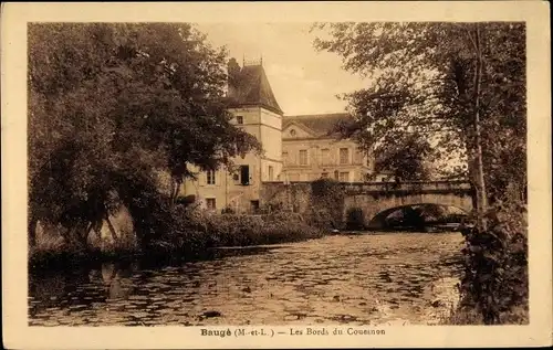 Ak Baugé Maine et Loire, Les Bords du Couesnon