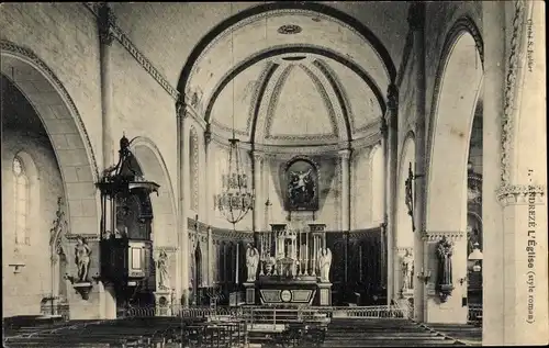 Ak Andrezé Maine et Loire, L'Eglise