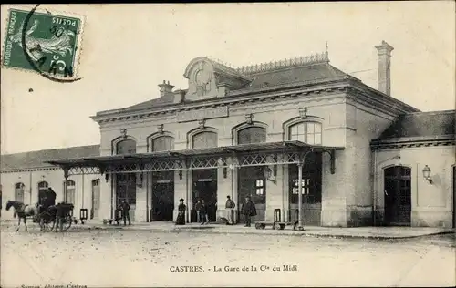 Ak Castres Tarn, La Gare