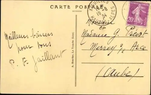 Ak Le Queyras Aiguilles Hautes Alpes, Vue generale, Aiguille du Ratier