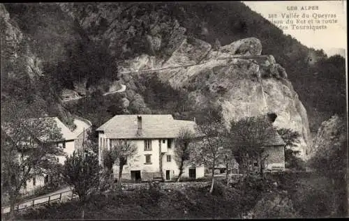 Ak Vallée du Queyras Hautes-Alpes, La Maison du Roi et la Route des Tourniquets