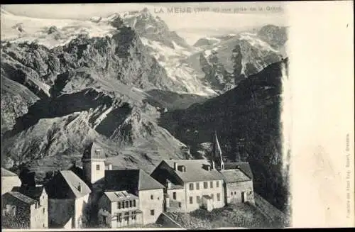 Ak La Meije Hautes Alpes, Vue prise de la Grave