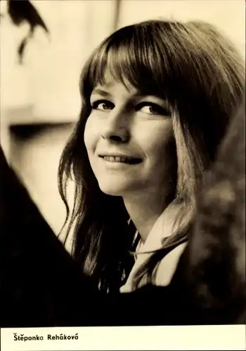 Ak Schauspielerin Stepanka Rehakova, Portrait