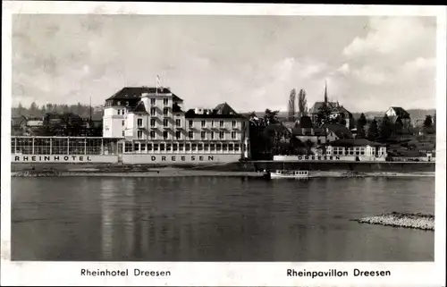 Ak Bad Godesberg Bonn, Rheinhotel Dreesen, Rheinpavillon