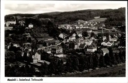 Ak Werdohl im Sauerland, Teilansicht