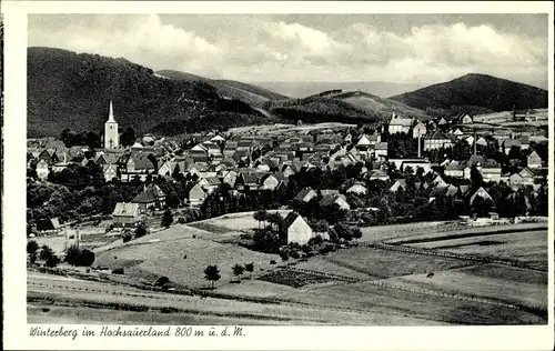 Ak Winterberg im Sauerland, Gesamtansicht