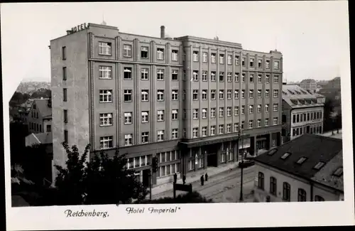 Ak Liberec Reichenberg in Böhmen, Hotel Imperial