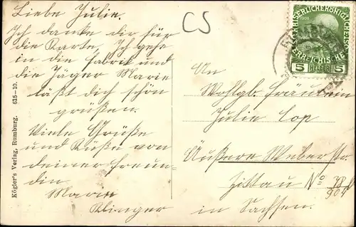 Ak Rumburk Rumburg Region Aussig, Staatsgymnasium