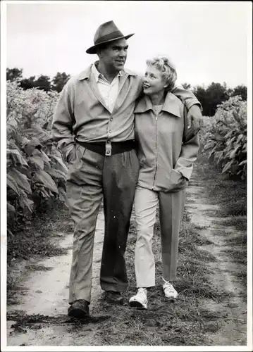 Foto Boxer Max Schmeling mit Frau, Portrait
