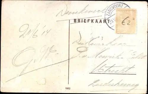 Ak Zandvoort Nordholland, Strandgezicht