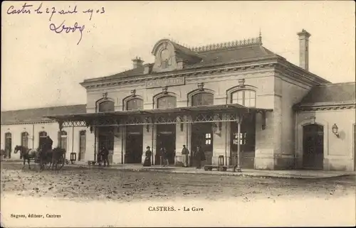 Ak Castres Tarn, La Gare