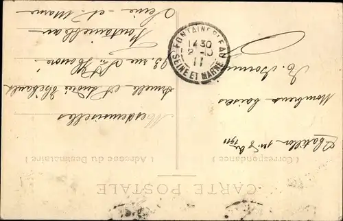 Ak Chatillon sur Sevre Deux Sèvres, L'Eglise de la Trinite