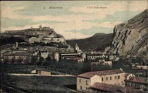 Ak Sisteron Alpes de Haute Provence, Cote Sud Ouest