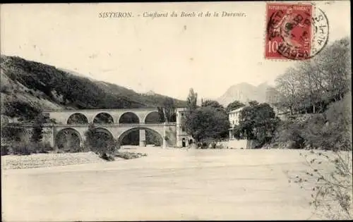 Ak Sisteron Alpes de Haute Provence, Confluent du Buech et de la Durance