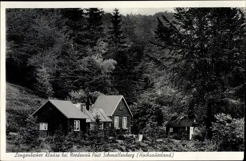 Ak Nordenau Schmallenberg im Hochsauerland, Klause Lengenbeck, Wald