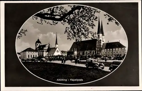 Ak Altötting in Oberbayern, Kapellplatz