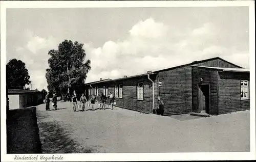 Ak Wegscheide Bad Orb, Kinder vorm Schullandheim, Kinderdorf